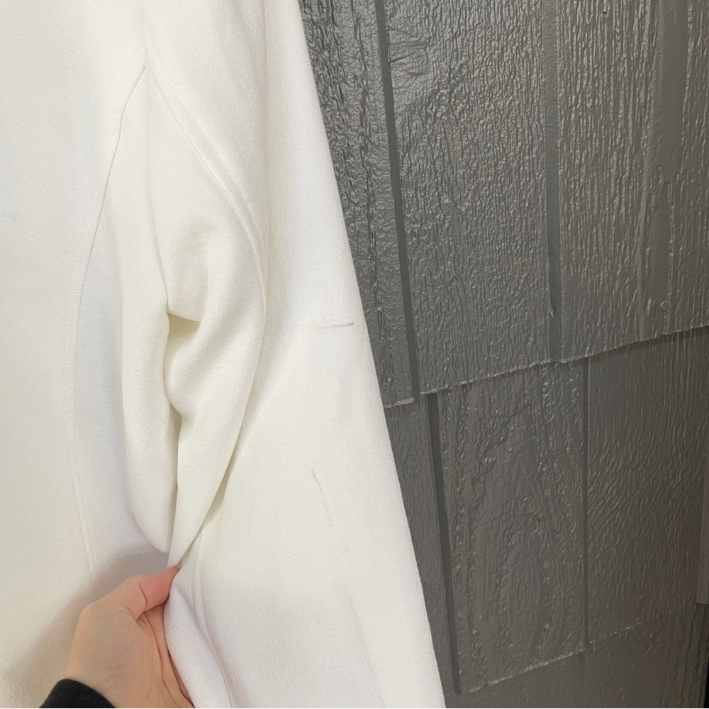 Rachel Zoe Double Breasted White 6 Button Blazer - Picture 11 of 13